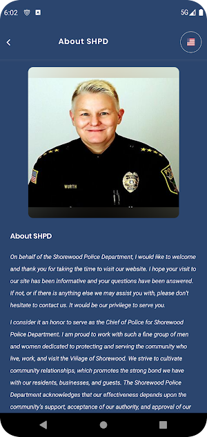 Shorewood Police Department Screenshot 2