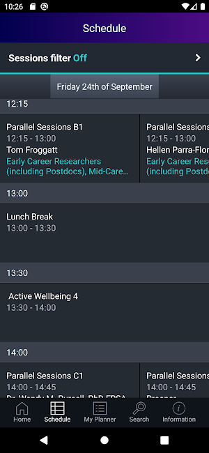 NPDC Conference Screenshot 1