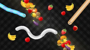 Slither Fun Worm-Snake Game Screenshot 1