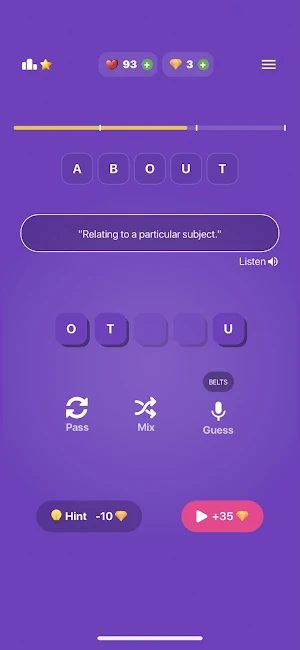 Wordint: Word Game Screenshot 1