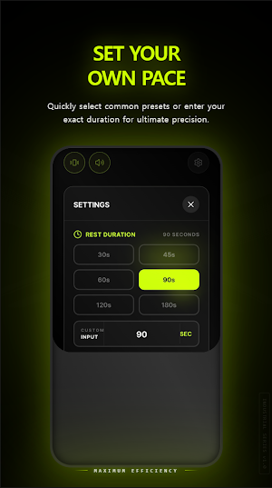 TapRest: Workout Rest Timer Screenshot 3