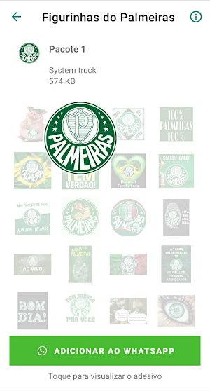 Figurinhas do Palmeiras Screenshot 2