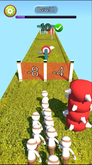 Math Grass Runner Screenshot 0