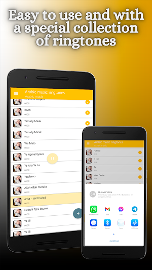 Arabic music ringtones Screenshot 2