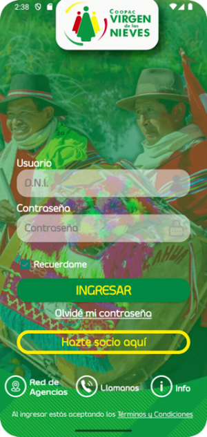 APP Virgen de las Nieves Screenshot 1