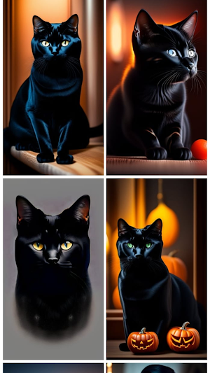 Black Cat Wallpapers Screenshot 0