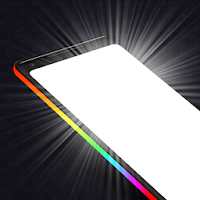 Screen Flashlight 🔦 Bright white and color screen