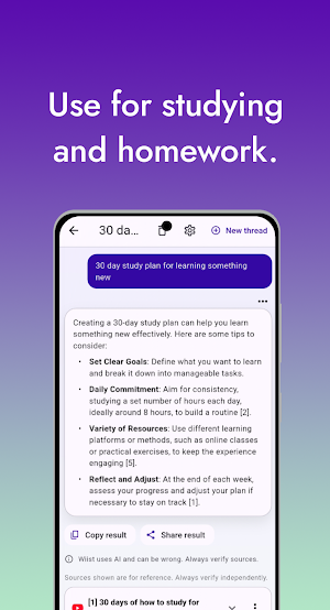 Wiist - AI Search Engine Screenshot 3