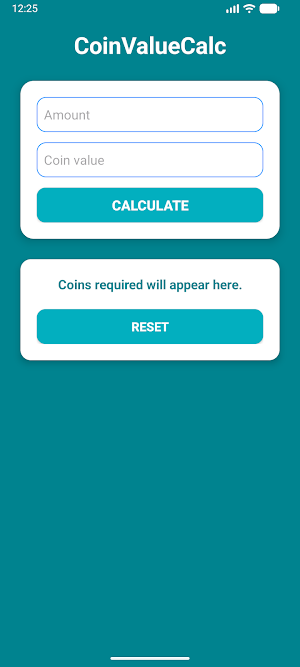 CoinValueCalc Screenshot 0