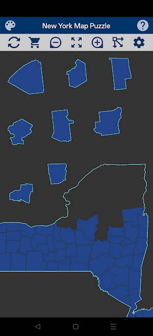 New York Map Puzzle Screenshot 3