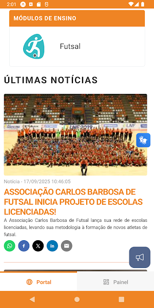 ACBF Escolas Screenshot 2