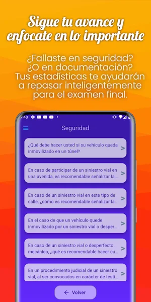 Curso Examen de Conducir Screenshot 3