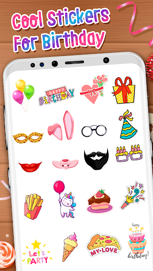 Birthday cards - Photo frames editor Screenshot 2
