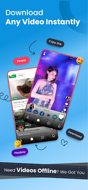 SnapV: Video Download & Player Screenshot 2