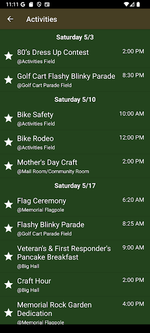 Oak Shores Campground Screenshot 1
