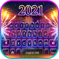 New Year 2021 Keyboard Background