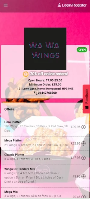 Wawa Wings Screenshot 0