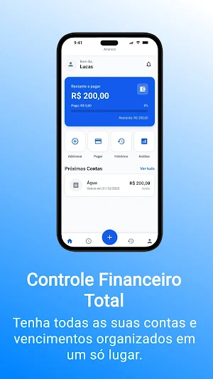 Controle financeiro - Luckapps Screenshot 0