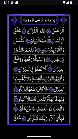 Surah ar Rahman - سورة الرحمن Screenshot 3
