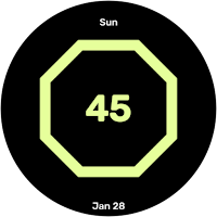 Shapes II - Digital Watchface