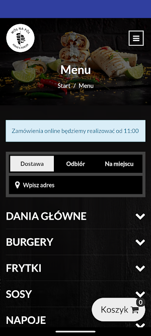 Wół na pół kebab i burger Screenshot 0