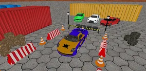 UK police car parking 3d game Screenshot 1