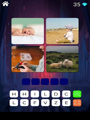 4 Pics 1 Word * Screenshot 3