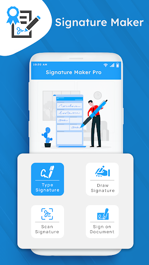 Signature Maker-Sign Creator Screenshot 0