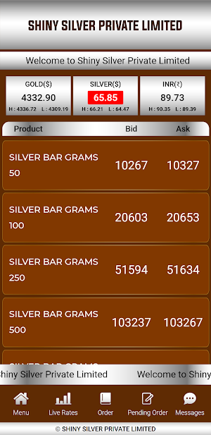 Shiny Silver Private Limited Screenshot 0