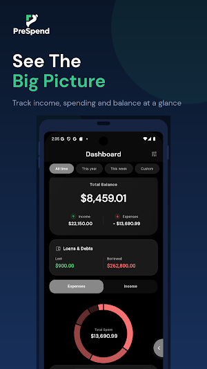 PreSpend: Budget Planner Screenshot 2