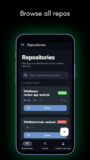 GitPocket - GitHub Client Screenshot 0