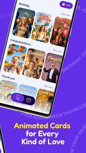 Clipwish: Video Greeting Cards Screenshot 1