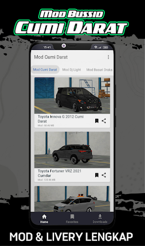 Mod Bussid Cumi Darat 2024 Screenshot 1