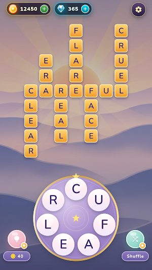 Lumira: Word Puzzle Game Screenshot 1