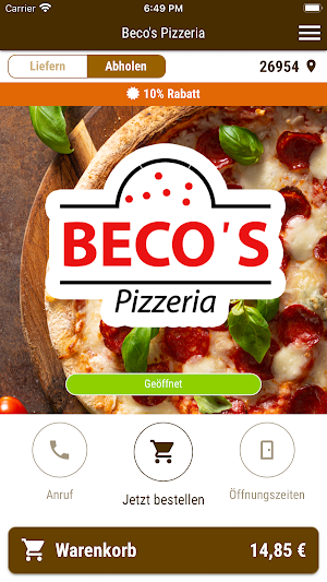 Beco’s Pizzeria Screenshot 0