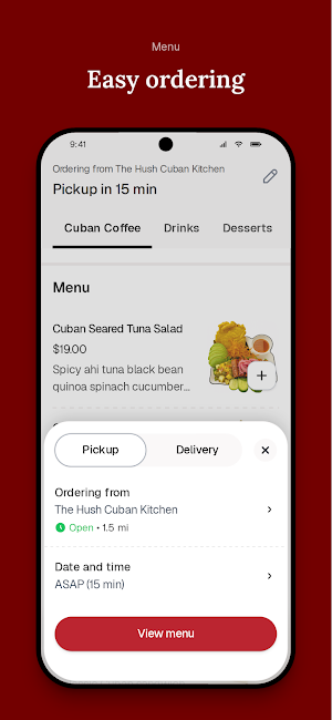 The Hush Cuban Kitchen Screenshot 2