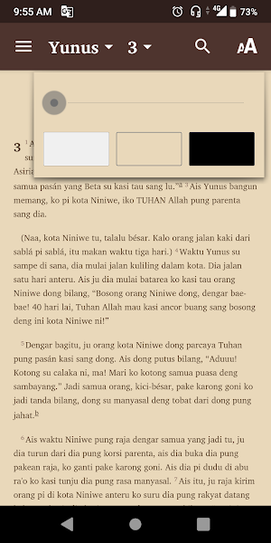 Kupang Bible App Screenshot 2