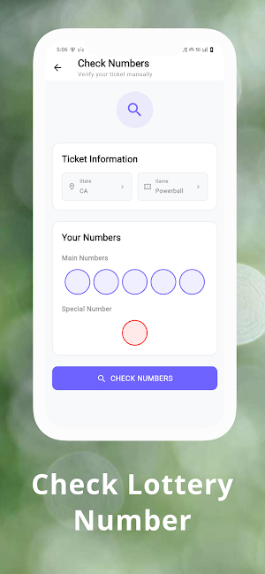 Lottery Ticket Scanner: Lotto Screenshot 2