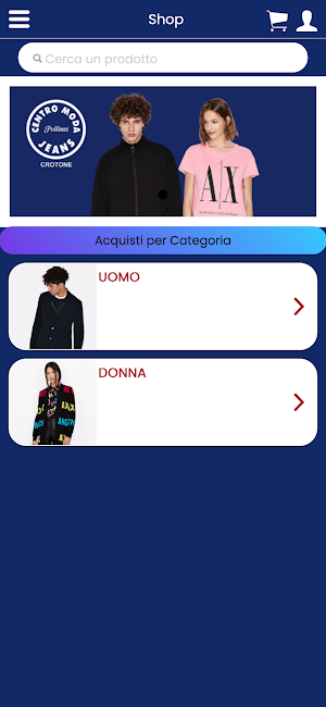 Centro Moda Jeans Store Screenshot 1