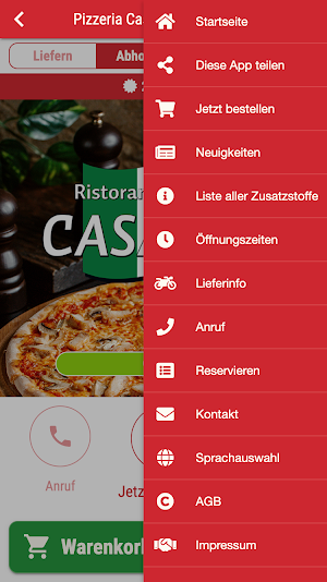 Pizzeria Casa Mia Screenshot 2