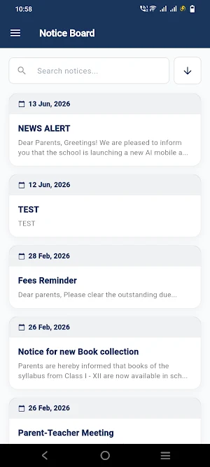 Rose Public School Parent Screenshot 1