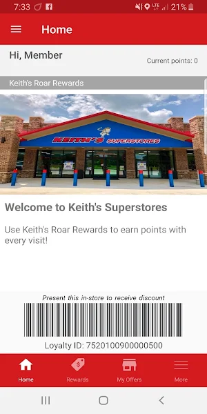 Keith's Superstores Screenshot 2