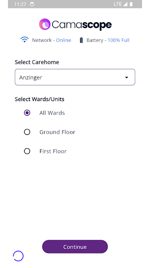 eMAR Beta Test Screenshot 1