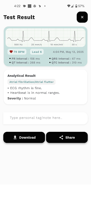 Teton Health Screenshot 2