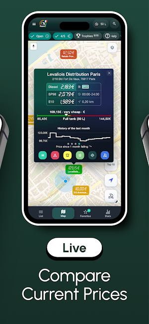 Petroly: Cheap Fuel Finder Screenshot 1
