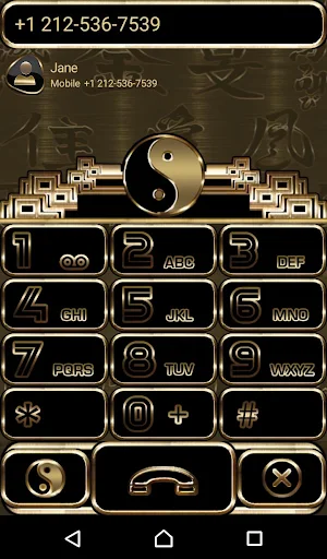Ying Yang Dialer theme Screenshot 0