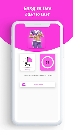 No Exercise - Lose Belly Fat Screenshot 3