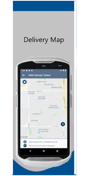 AWG - Delivery Tracker Screenshot 2