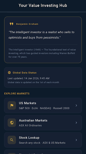 Value Investor Screenshot 0