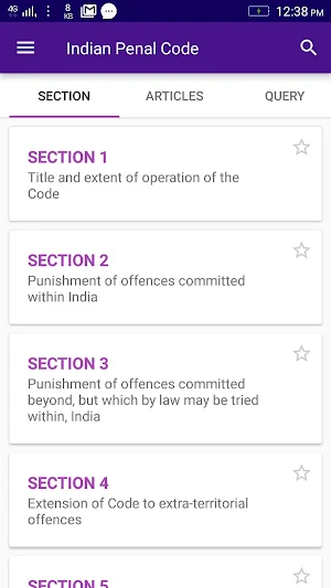 IPC - Indian Penal Code (Updated) Screenshot 1